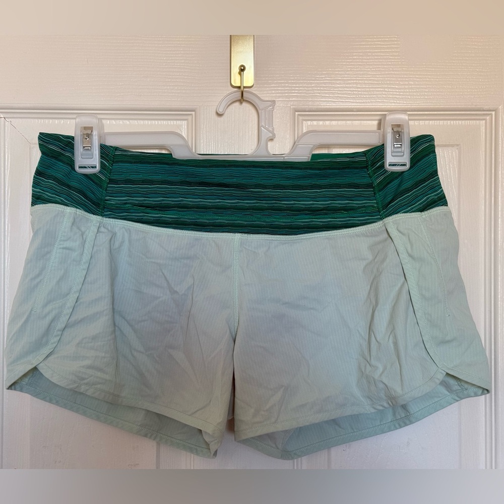 lululemon athletica Teal and Mint speedups
